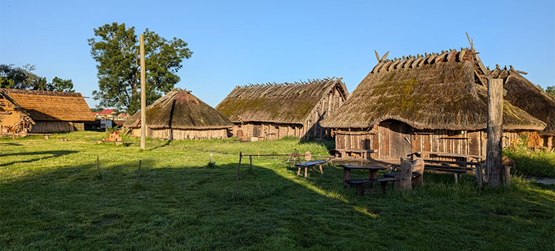 noch ist Ruhe im Dorf
